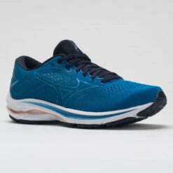 Mizuno Wave Rider 25 Women's Imperial Blue/Vivid Blue -Shoe Sale Shop 046650 5