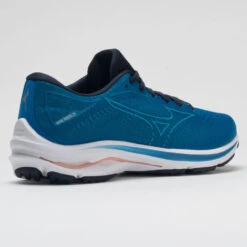 Mizuno Wave Rider 25 Women's Imperial Blue/Vivid Blue -Shoe Sale Shop 046650 6