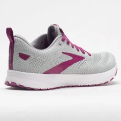 Brooks Revel 5 Women's Gray/White/Baton Rouge -Shoe Sale Shop 047266 6