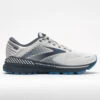 Brooks Adrenaline GTS 22 Men's Oyster/India Ink/Blue -Shoe Sale Shop 047296 3