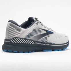 Brooks Adrenaline GTS 22 Men's Oyster/India Ink/Blue -Shoe Sale Shop 047296 6