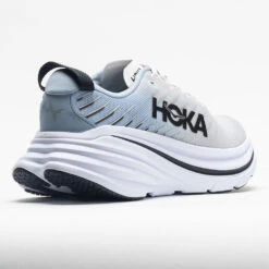 HOKA Bondi X Men's Blanc De Blanc/Blue Fog -Shoe Sale Shop 047660 6