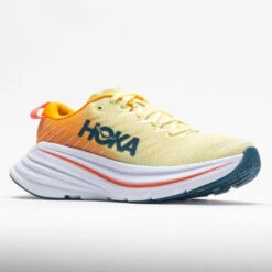 HOKA Bondi X Men's Yellow Pear/Radiant Yellow -Shoe Sale Shop 047662 5