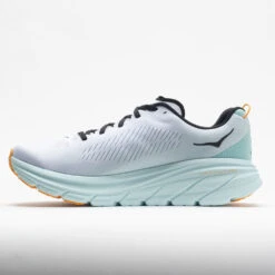 HOKA Rincon 3 Men's White/Blue Glass -Shoe Sale Shop 047672 1
