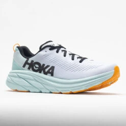 HOKA Rincon 3 Men's White/Blue Glass -Shoe Sale Shop 047672 5