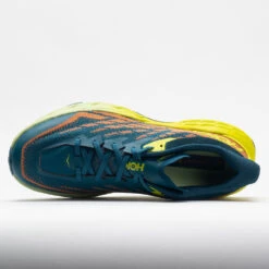 HOKA Speedgoat 5 Men's Blue Coral/Evening Primrose -Shoe Sale Shop 047736 2
