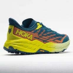 HOKA Speedgoat 5 Men's Blue Coral/Evening Primrose -Shoe Sale Shop 047736 6