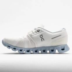 On Running On Cloud 5 Women's White/Chambray -Shoe Sale Shop 048088 1