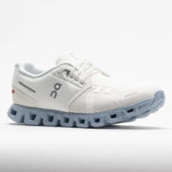 On Running On Cloud 5 Women's White/Chambray -Shoe Sale Shop 048088 5