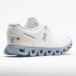 On Running On Cloud 5 Women's White/Chambray -Shoe Sale Shop 048088 6