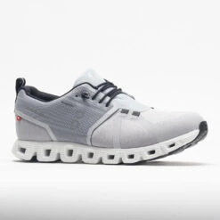 On Running On Cloud 5 Waterproof Women's Glacier/White -Shoe Sale Shop 048097 5