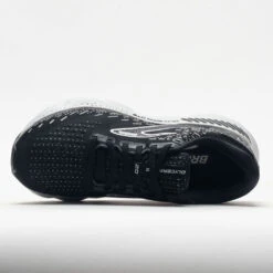 Brooks Glycerin GTS 20 Women's Black/White/Alloy -Shoe Sale Shop 048198 2