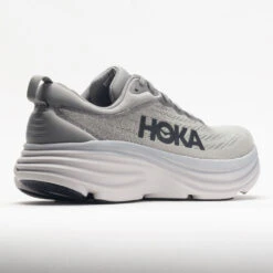 HOKA Bondi 8 Men's Sharkskin/Harbor Mist -Shoe Sale Shop 048483 6