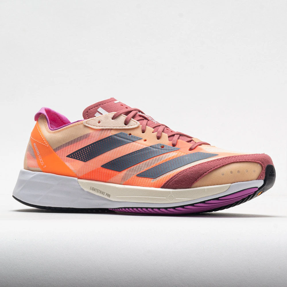 Adidas Adizero Adios 7 Women's Bliss Orange/Wonder Steel/Beam Orange 7 Adidas Adizero Adios 7 Women's Bliss Orange/Wonder Steel/Beam Orange - Image 5