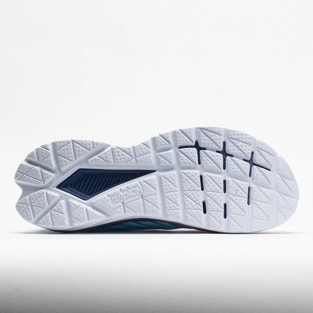 HOKA Mach 5 Men's White/Scuba Blue 6 HOKA Mach 5 Men's White/Scuba Blue - Image 4