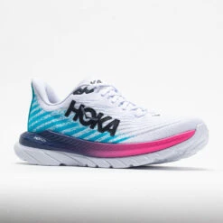 HOKA Mach 5 Men's White/Scuba Blue 12 HOKA Mach 5 Men's White/Scuba Blue -Shoe Sale Shop 048548 5