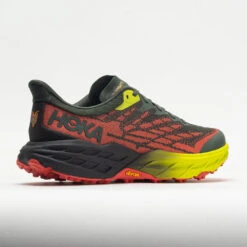 HOKA Speedgoat 5 Men's Thyme/Fiesta -Shoe Sale Shop 048562 6