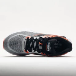 Diadora Mythos Blushield Vigore Men's Silver/Black/Mandarin -Shoe Sale Shop 048602 2