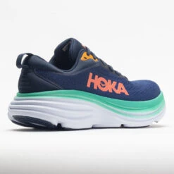 HOKA Bondi 8 Women's Outer Space/Bellwether Blue -Shoe Sale Shop 048612 6