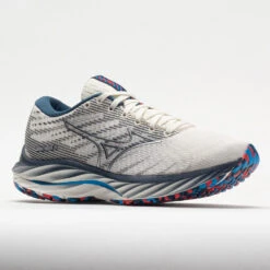 Mizuno Wave Rider 26 Mesh Women's Snow White/Silver -Shoe Sale Shop 048805 5