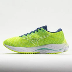 Mizuno Wave Rider 26 Mesh Women's Neo Lime/White -Shoe Sale Shop 048807 1