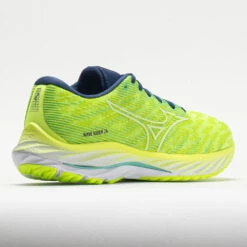 Mizuno Wave Rider 26 Mesh Women's Neo Lime/White -Shoe Sale Shop 048807 6