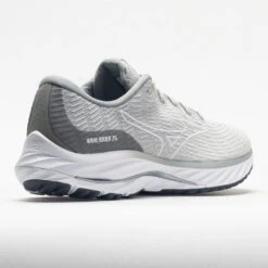 Mizuno Wave Rider 26 Women's Oyster Mushroom/White -Shoe Sale Shop 048810 6