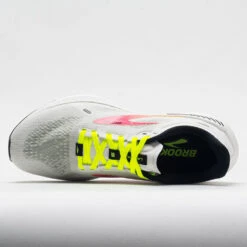 Brooks Launch GTS 9 Women's White/Pink/Nightlife -Shoe Sale Shop 048978 2
