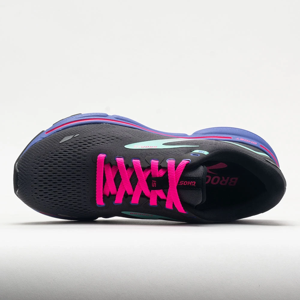 Brooks Ghost 15 Women's Black/Blue/Aruba 5 Brooks Ghost 15 Women's Black/Blue/Aruba - Image 3