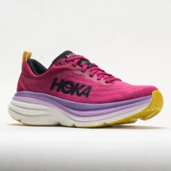 HOKA Bondi 8 Women's Cherries Jubilee/Pink Yarrow -Shoe Sale Shop 049224 5