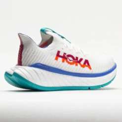 HOKA Carbon X 3 Women's White/Flame -Shoe Sale Shop 049245 6