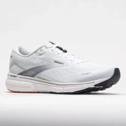 Brooks Ghost 15 Men's White/Black/Flame -Shoe Sale Shop 049429 5