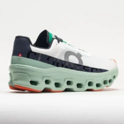 On Running On Cloudmonster Men's Undyed White/Creek -Shoe Sale Shop 049725 6