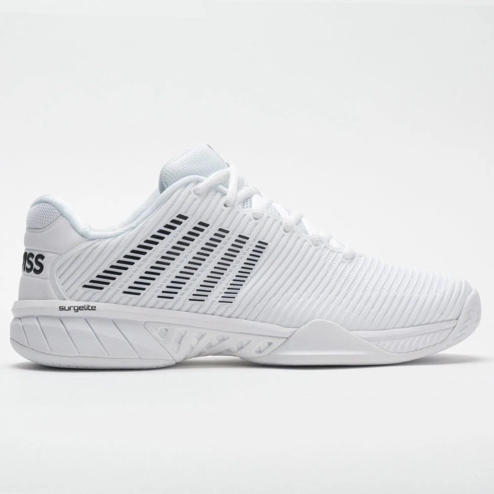 K-Swiss Hypercourt Express 2 Men's White/Black 3 K-Swiss Hypercourt Express 2 Men's White/Black