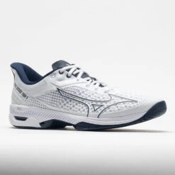 Mizuno Wave Exceed Tour 5 AC Men's White/Dress Blue 12 Mizuno Wave Exceed Tour 5 AC Men's White/Dress Blue -Shoe Sale Shop 116511 5