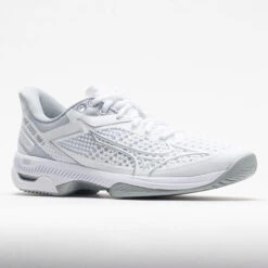 Mizuno Wave Exceed Tour 5 AC Women's White/Silver -Shoe Sale Shop 116514 5