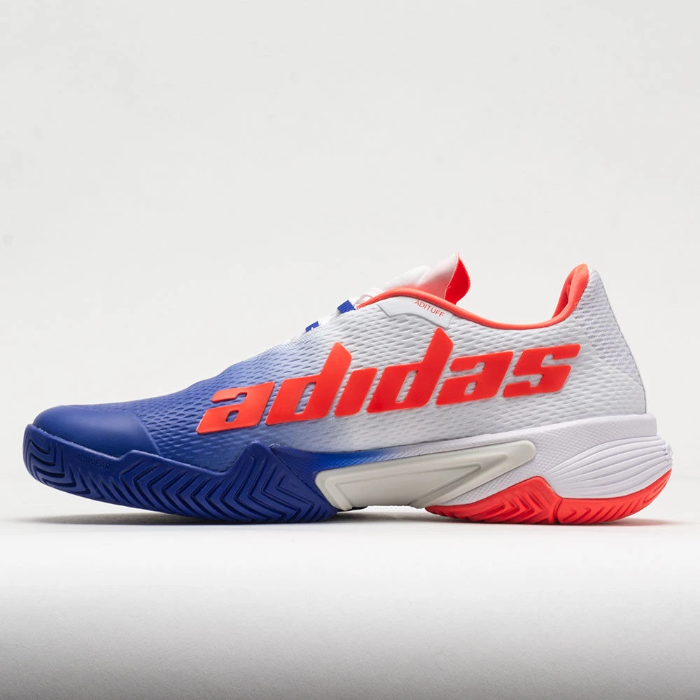 Adidas Barricade Men's Lucid Blue/Core Black/Solar Red 4 Adidas Barricade Men's Lucid Blue/Core Black/Solar Red - Image 2