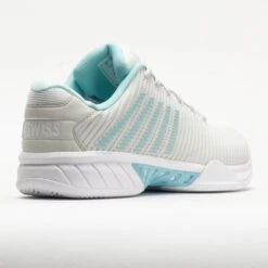 K-Swiss Hypercourt Express 2 Women's Vaporous Gray/White/Blue Glow 13 K-Swiss Hypercourt Express 2 Women's Vaporous Gray/White/Blue Glow -Shoe Sale Shop 117154 6