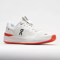 On Running On The Roger Pro Clay Men's White/Flame -Shoe Sale Shop 117241 5