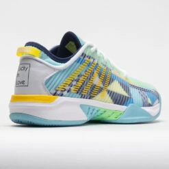 K-Swiss Hypercourt Supreme X Lucky In Love Gulf Stream/Green/Fire -Shoe Sale Shop 117321 6