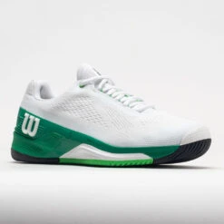 Wilson Rush Pro 4.0 Men's White/Bosphorus/Green -Shoe Sale Shop 117512 5
