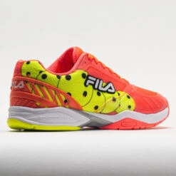 Fila Volley Zone Women's /Fiery Coral/Yellow/Black -Shoe Sale Shop 370059 6