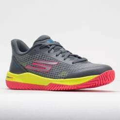 Skechers Viper Court Pro Women's Grey/Pink -Shoe Sale Shop 370101 5