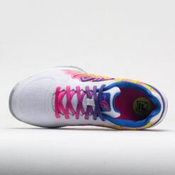Fila Volley Zone PBF Women's White/Knockout Pink/Mazarine Blue -Shoe Sale Shop 370107 2