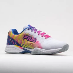 Fila Volley Zone PBF Women's White/Knockout Pink/Mazarine Blue -Shoe Sale Shop 370107 5
