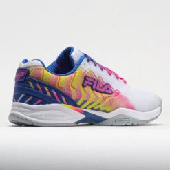 Fila Volley Zone PBF Women's White/Knockout Pink/Mazarine Blue -Shoe Sale Shop 370107 6