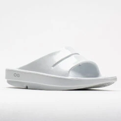 OOFOS OOahh Luxe Women's White -Shoe Sale Shop 570520 5