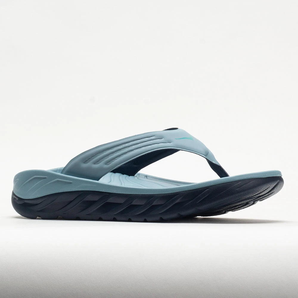 HOKA Ora Recovery Flip Men's Stone Blue/Outer Space 7 HOKA Ora Recovery Flip Men's Stone Blue/Outer Space - Image 5