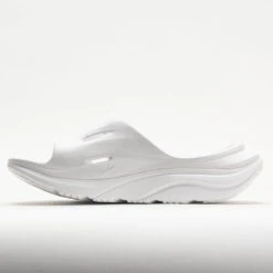 HOKA Ora Recovery Slide 3 Unisex White/White -Shoe Sale Shop 570607 1