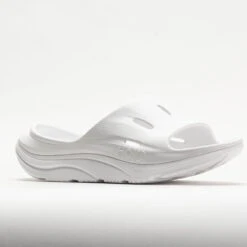 HOKA Ora Recovery Slide 3 Unisex White/White -Shoe Sale Shop 570607 5